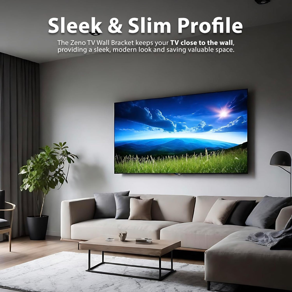 Zeno 23" - 63" Ultra Slim TV Wall Bracket