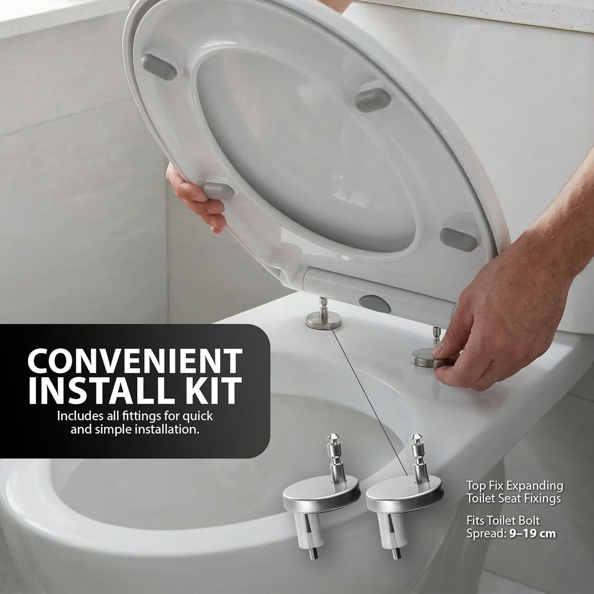 Zeno O Shape Toilet Seat