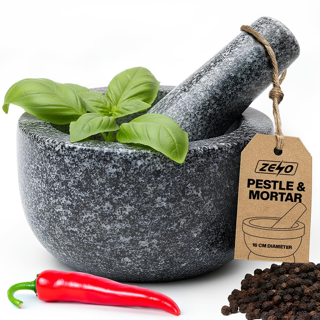 Zeno 16cm Pestle and Mortar Set
