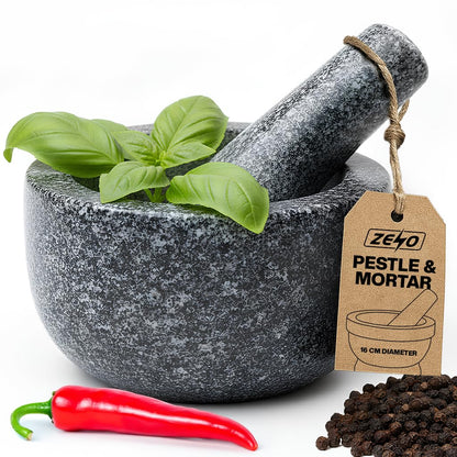 Zeno 16cm Pestle and Mortar Set