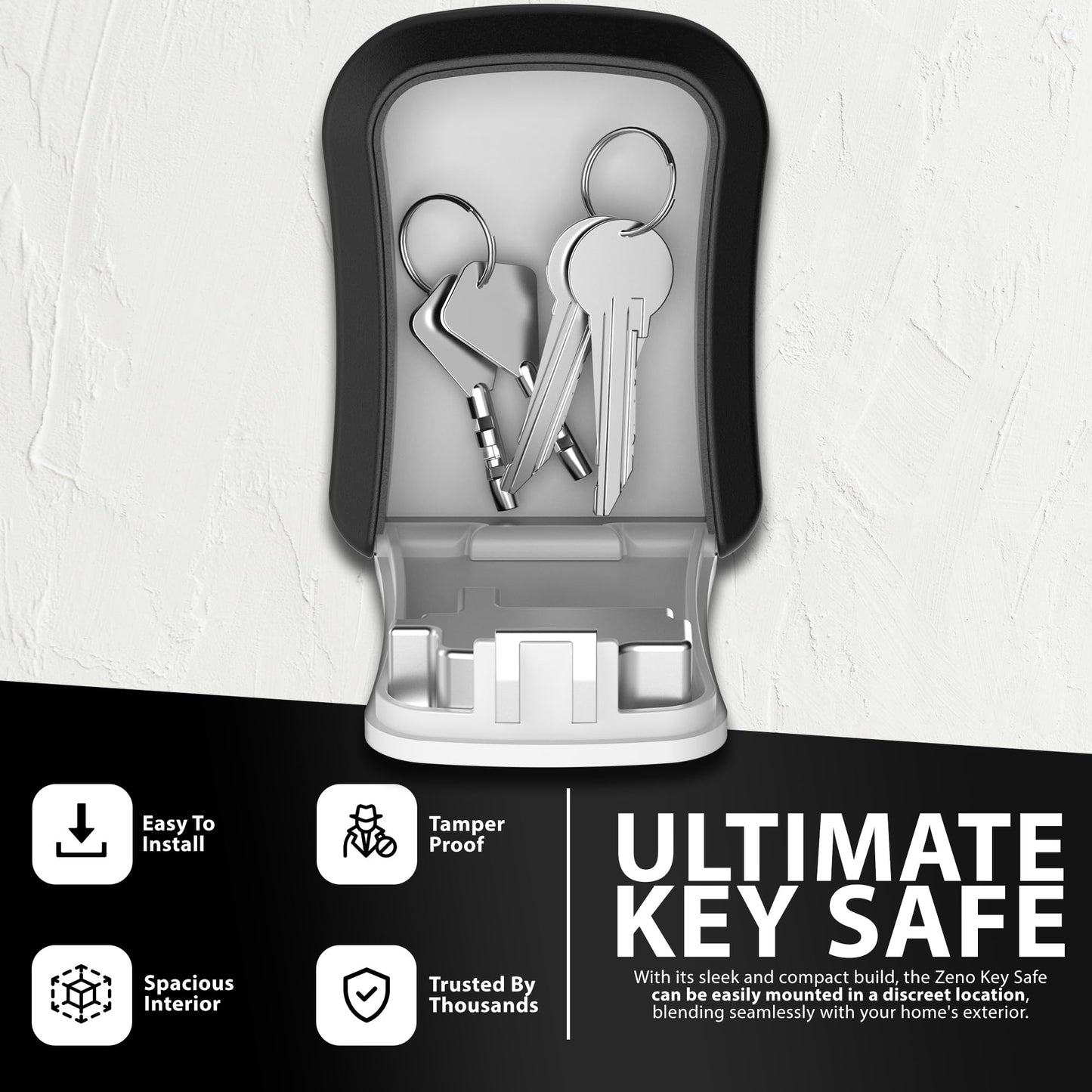 Zeno Wall Mounted Key Safe