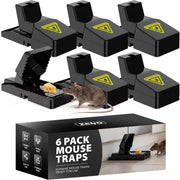Zeno 6 Pack Reusable Mouse Trap