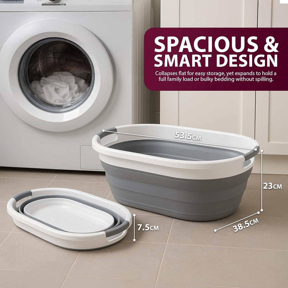 Zeno Collapsible Laundry Basket