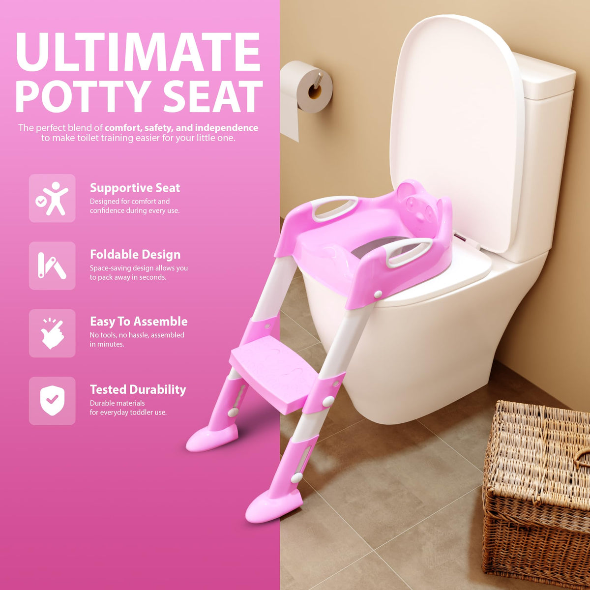 Zeno Pink Potty Training Seat
