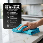 Zeno 40 Pack Light Blue Microfibre Cloths