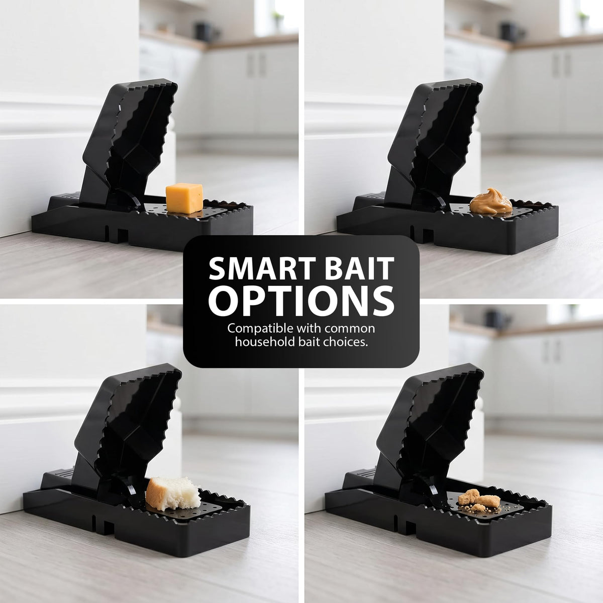 Zeno 6 Pack Reusable Mouse Trap