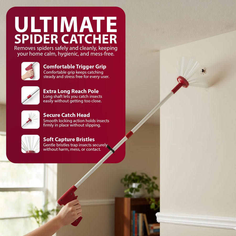 Zeno Dark Pink Spider Catcher