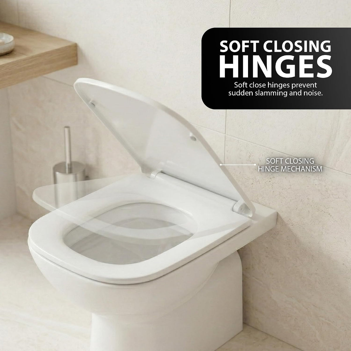 Zeno Square Toilet Seat