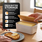 Zeno Butter Dish with Lid