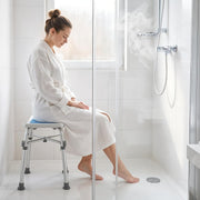 Zeno Cross Beam Supported Shower Stool