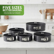 Zeno 5 Piece Cake Tin Set