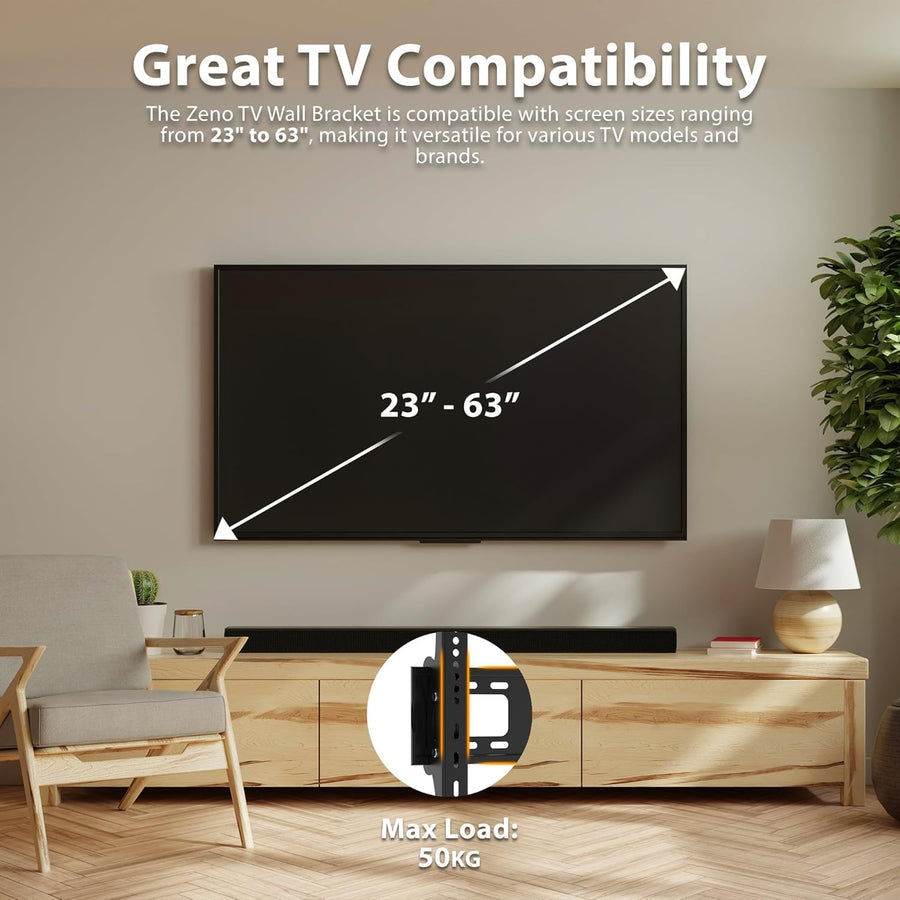 Zeno 23" - 63" Ultra Slim TV Wall Bracket