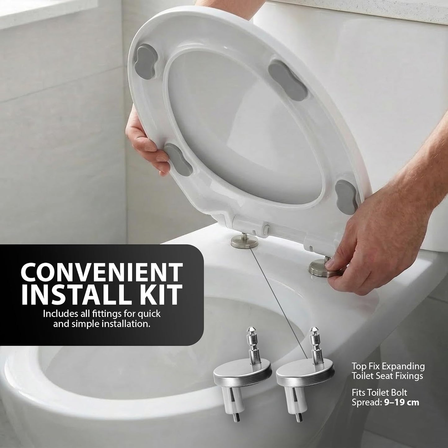 Zeno V Shape Toilet Seat