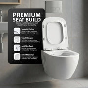 Zeno Square Toilet Seat