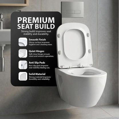 Zeno Square Toilet Seat