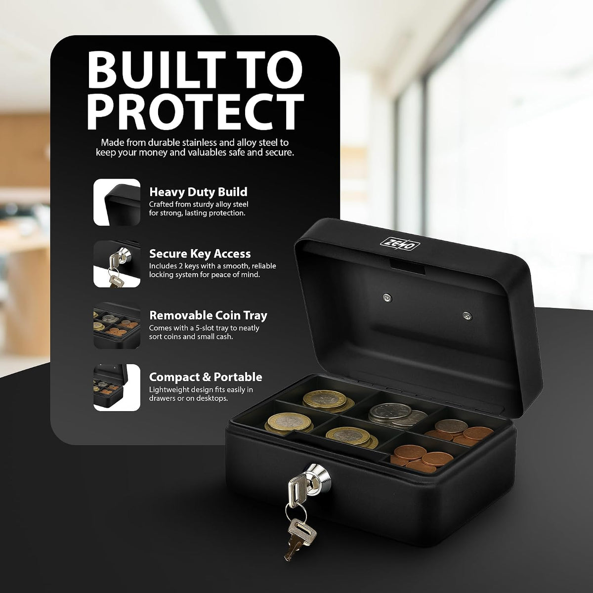 Zeno Cash Box