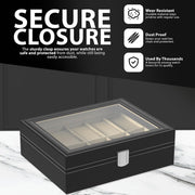 Zeno 12 Compartment Watch & Jewellery Display Box