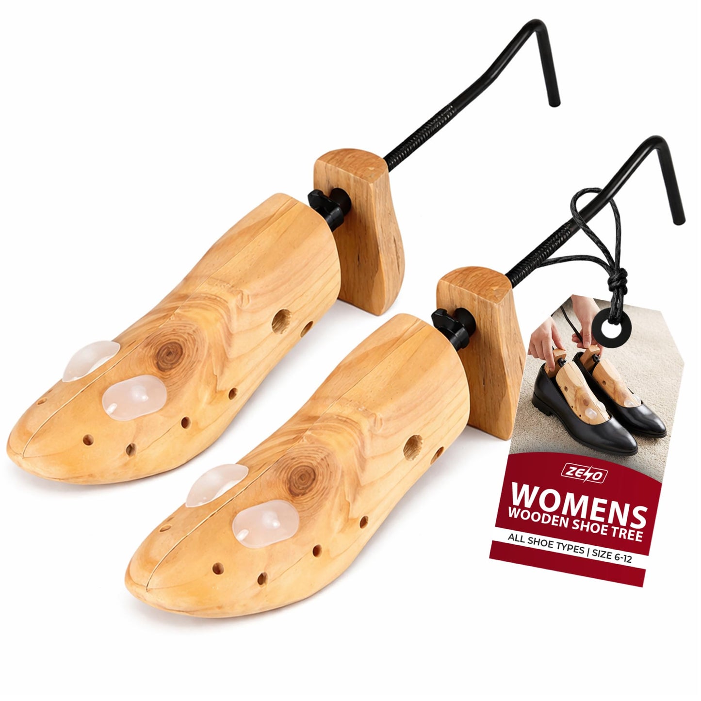 Zeno Wooden Shoe Stretchers for Women