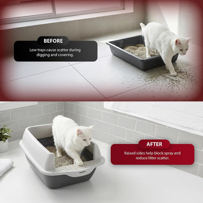 Rex & Roxy Cat Litter Tray