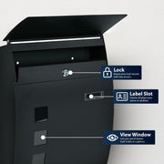 Zeno Letter Box with Viewing Windows
