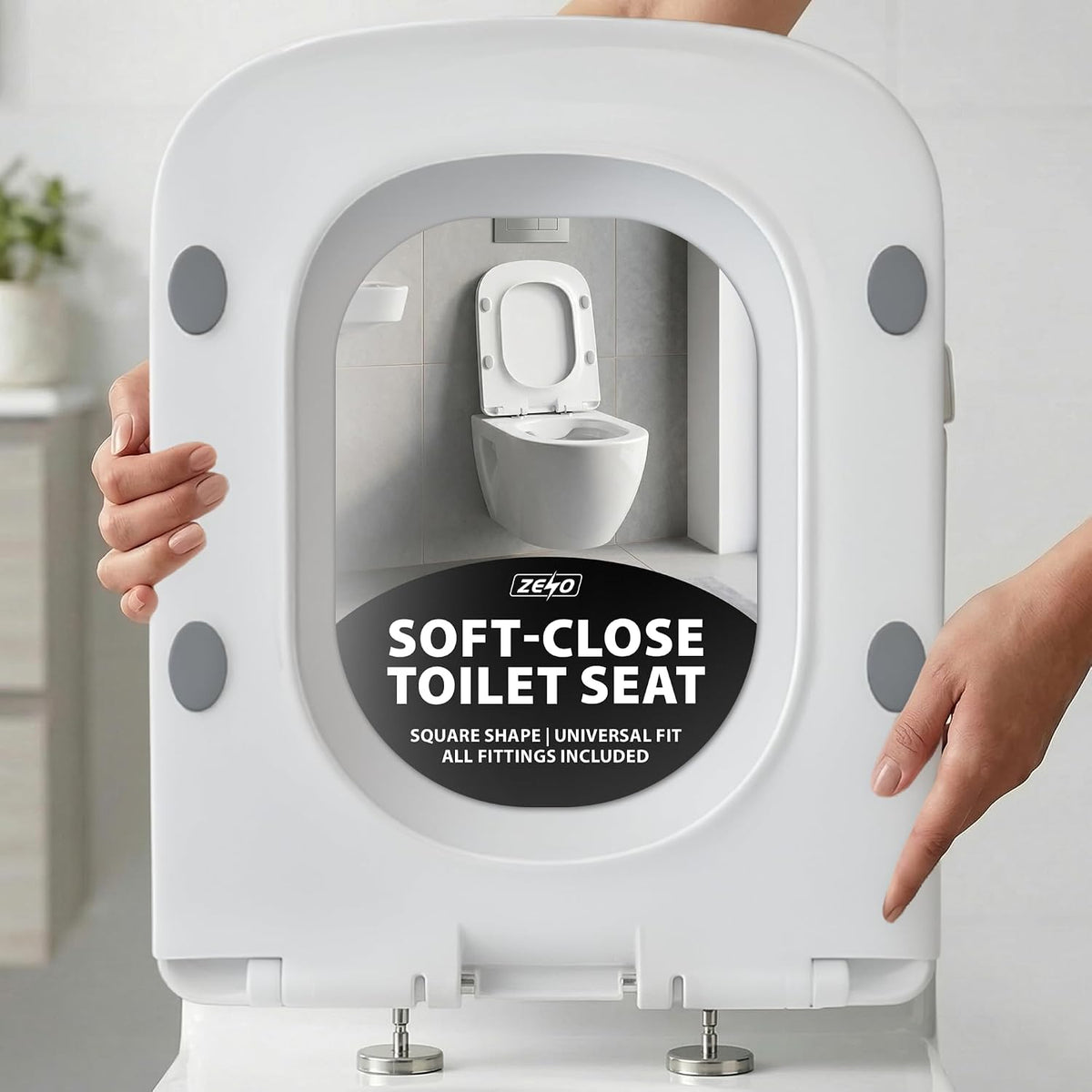 Zeno Square Toilet Seat