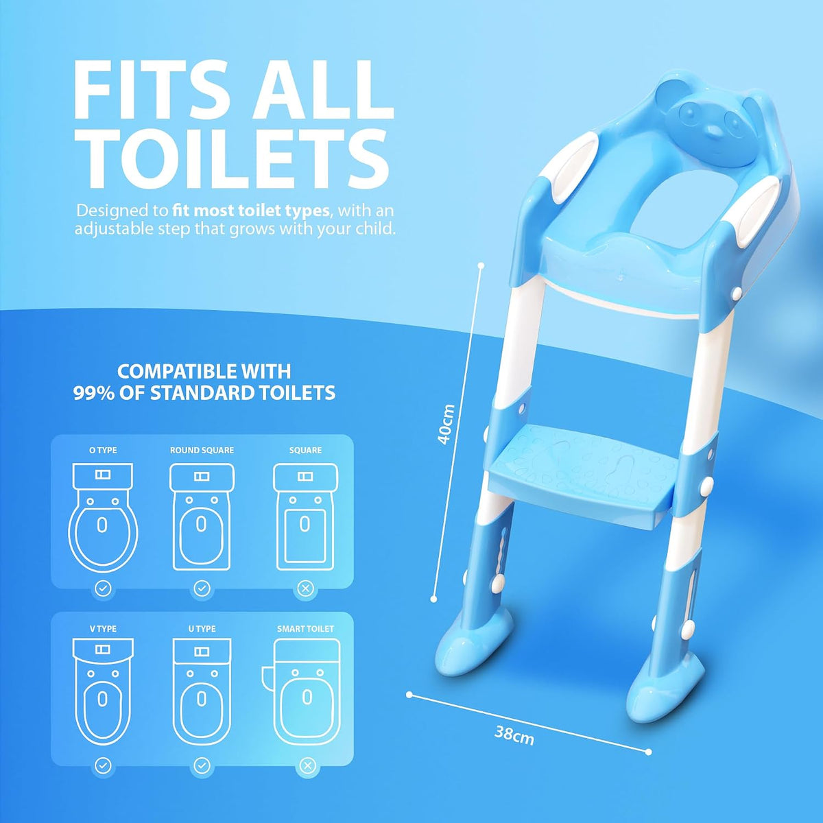 Zeno Blue Potty Training Seat