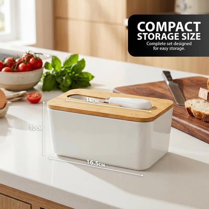 Zeno Butter Dish with Lid