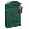 Zeno Green Vintage Post Box