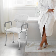 Zeno White Shower Chair