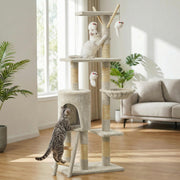 Rex & Roxy 145cm Beige Cat Tree