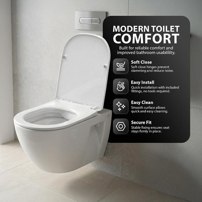 Zeno Square Toilet Seat