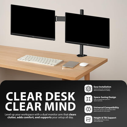 Zeno 13" - 32" Dual Monitor Stand
