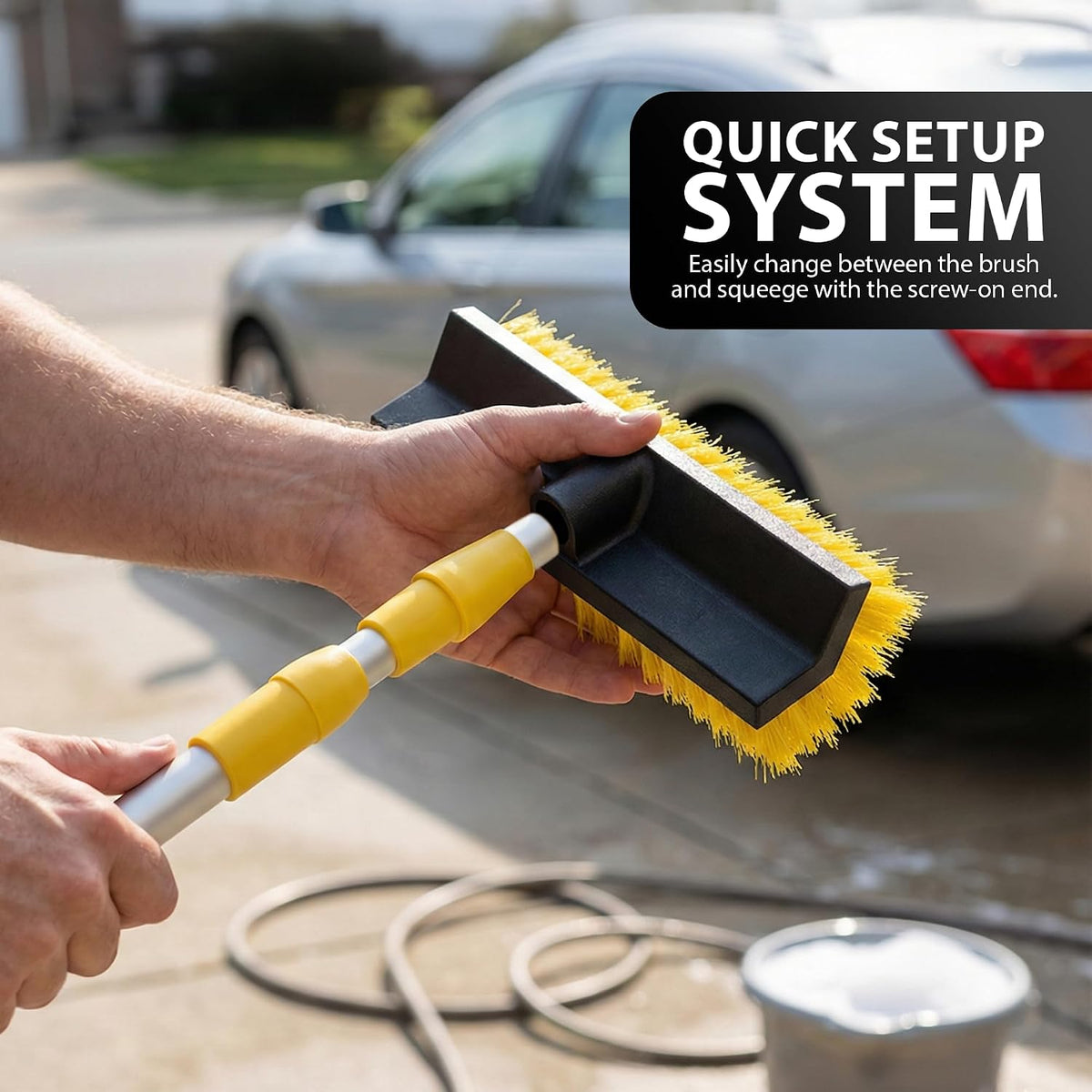 Zeno Telescopic Cleaning Brush