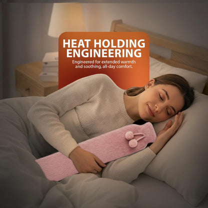 Zeno 2L Pink Long Hot Water Bottle