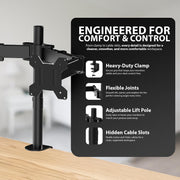 Zeno 13" - 32" Dual Monitor Stand
