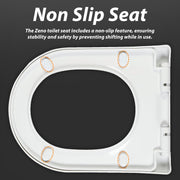 Zeno D Shape Toilet Seat