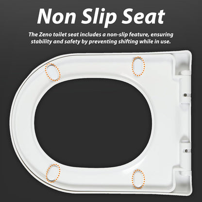 Zeno D Shape Toilet Seat