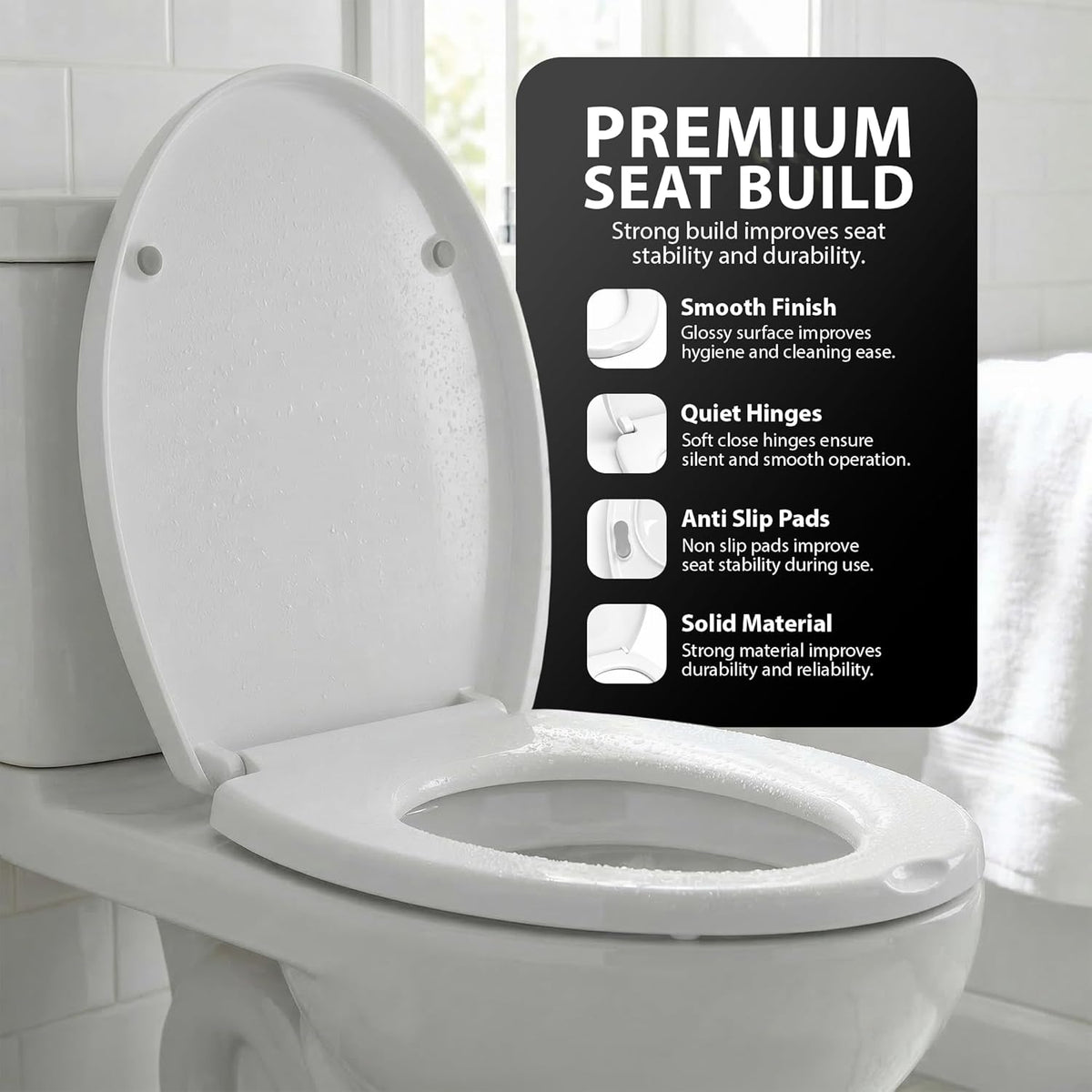 Zeno V Shape Toilet Seat