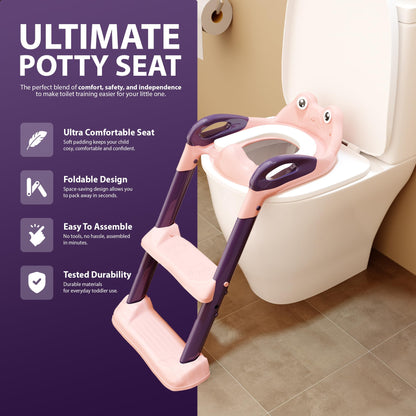 Zeno Pink & Purple Potty Training Seat