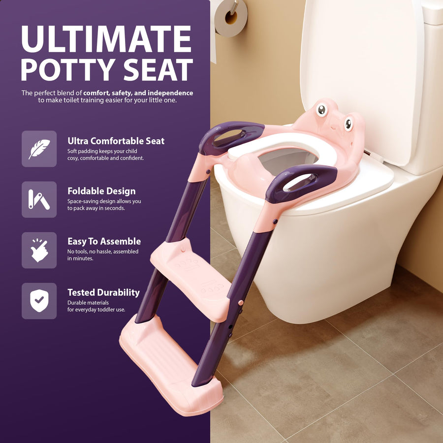 Zeno Pink & Purple Potty Training Seat