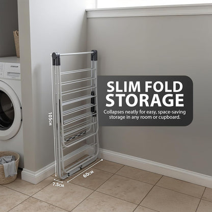Zeno Clothes Drying Rack 18M Drying Space