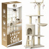 Rex & Roxy 145cm Beige Cat Tree