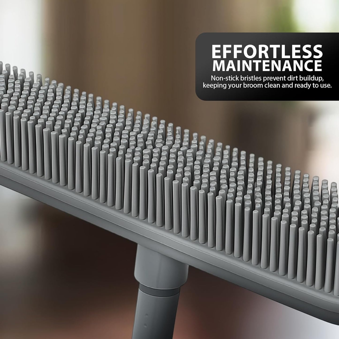 Zeno Rubber Broom Carpet Brush