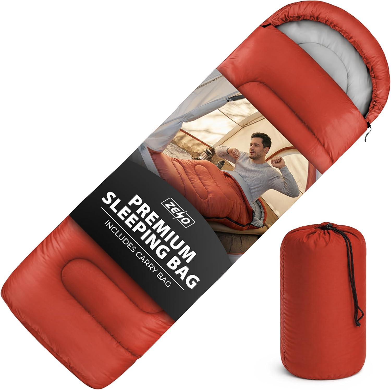 Zeno Red Sleeping Bag