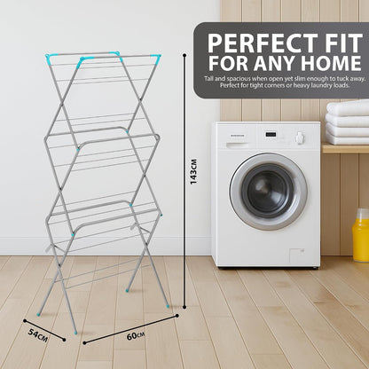 Zeno 3 Tier Clothes Drying Rack