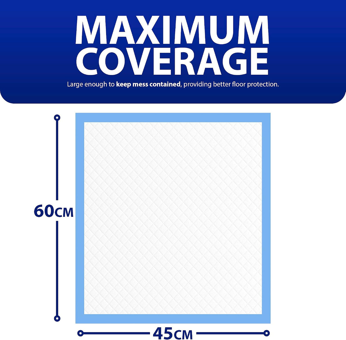 Rex & Roxy 60 x 45cm 50 Pack Puppy Pads