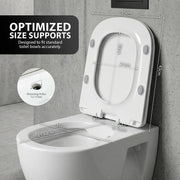 Zeno Square Toilet Seat