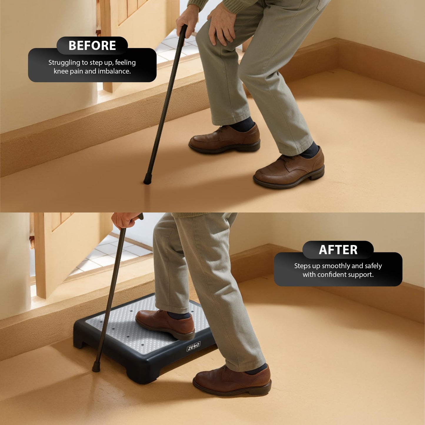Zeno Half Step Stool