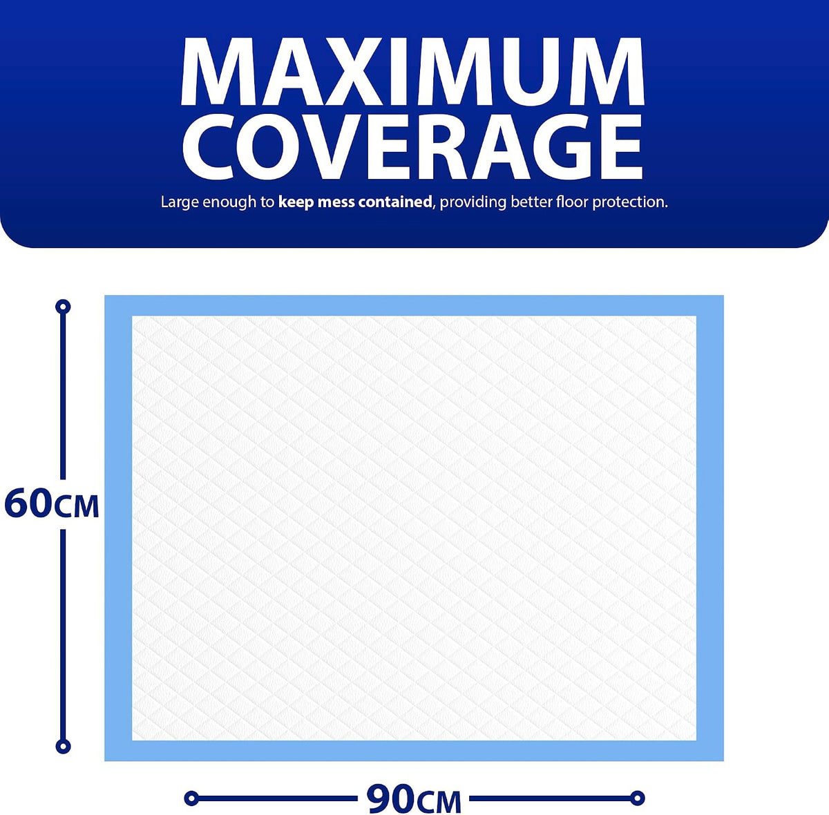 Rex & Roxy 60 x 90cm 60 Pack Puppy Pads