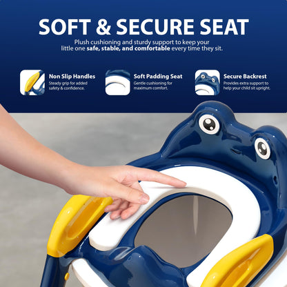 Zeno Blue & Yellow Potty Training Seat